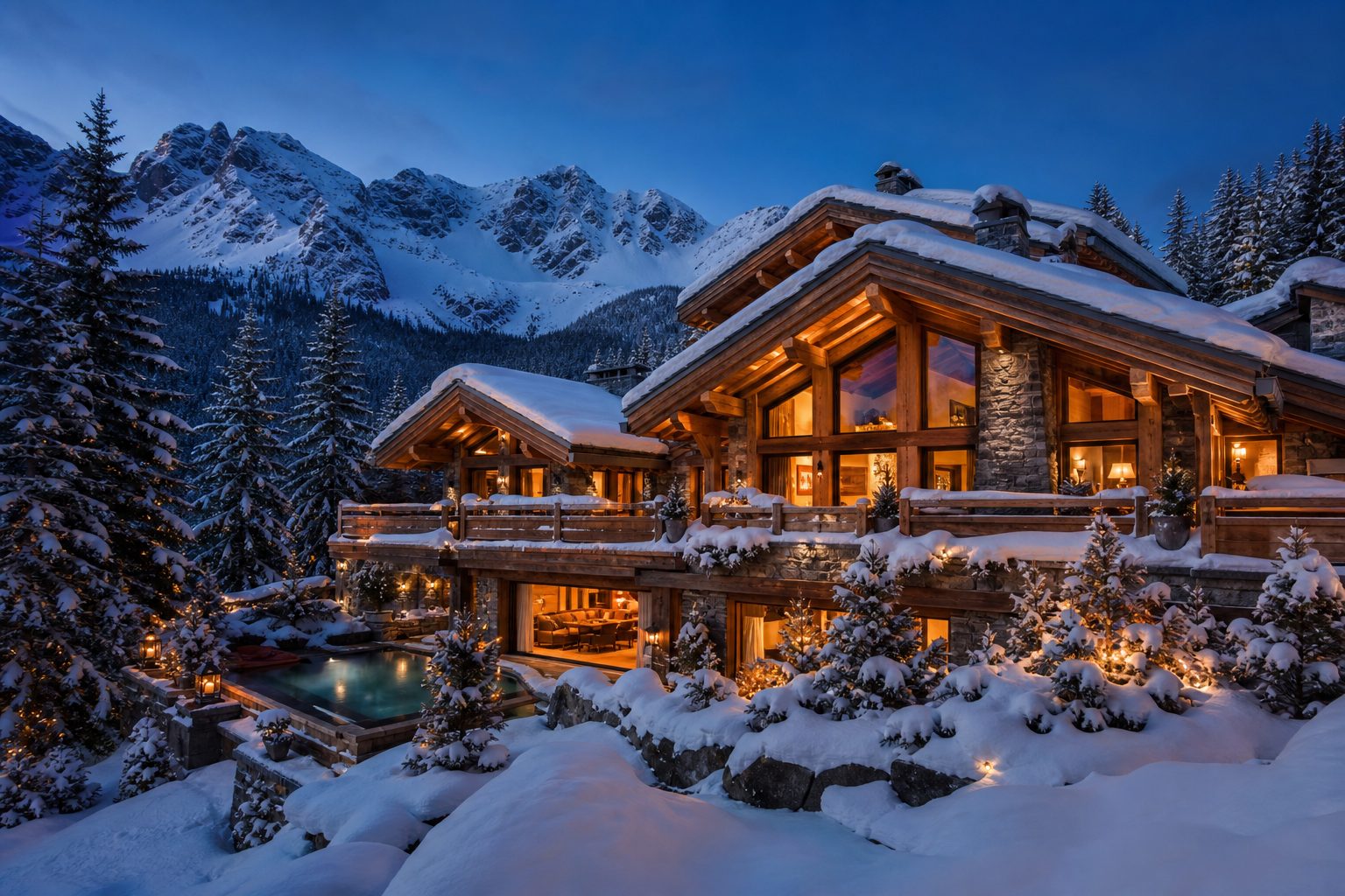 Alpine chalet