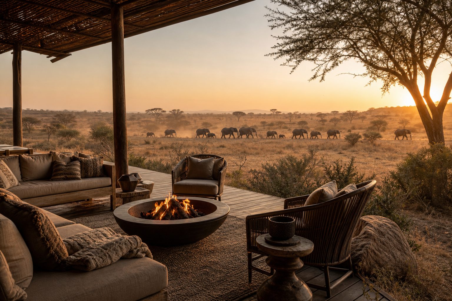 Safari lodge
