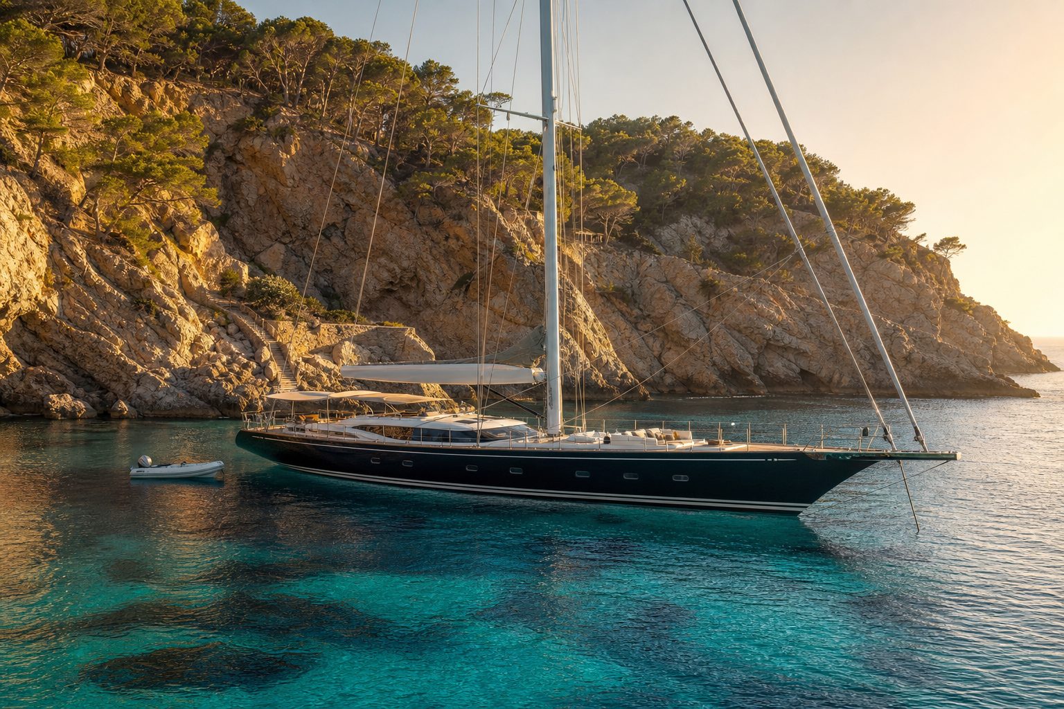 Sailing yacht